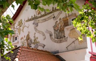 historische Hauswand Undenheim