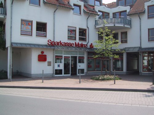 Geschäftsstelle der Sparkasse Mainz in Budenheim