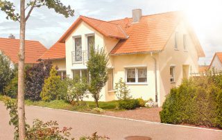 idyllisches Haus in Wohngebiet