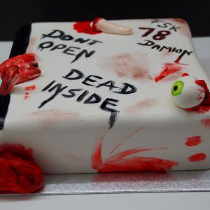 Horror-Torte von Jenn‘s Tortenstudio Halloween