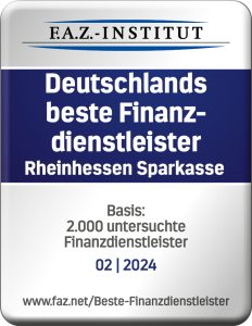 Siegel Deutschlands beste Finanzdienstleister 2024 FAZ Institut