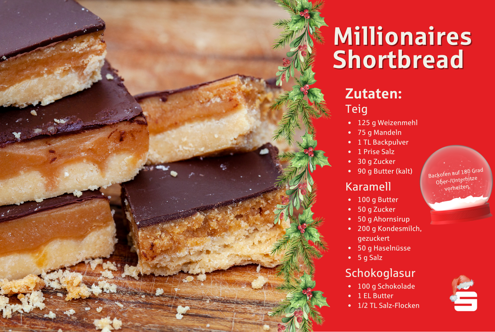 Rezept Millionaires Shortbread 1