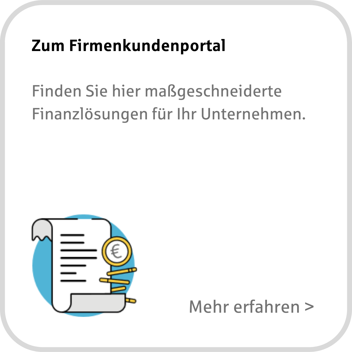 Zum Firmenkundenportal