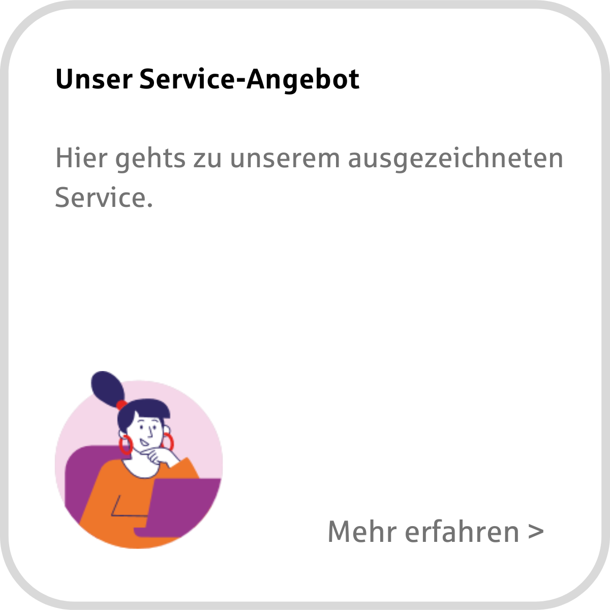 Unser Service-Angebot